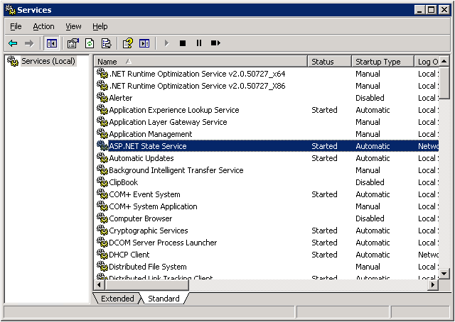 Service started successfully