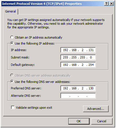 DNS 2008 R2 - srv1.ecoast.bigfirm.biz